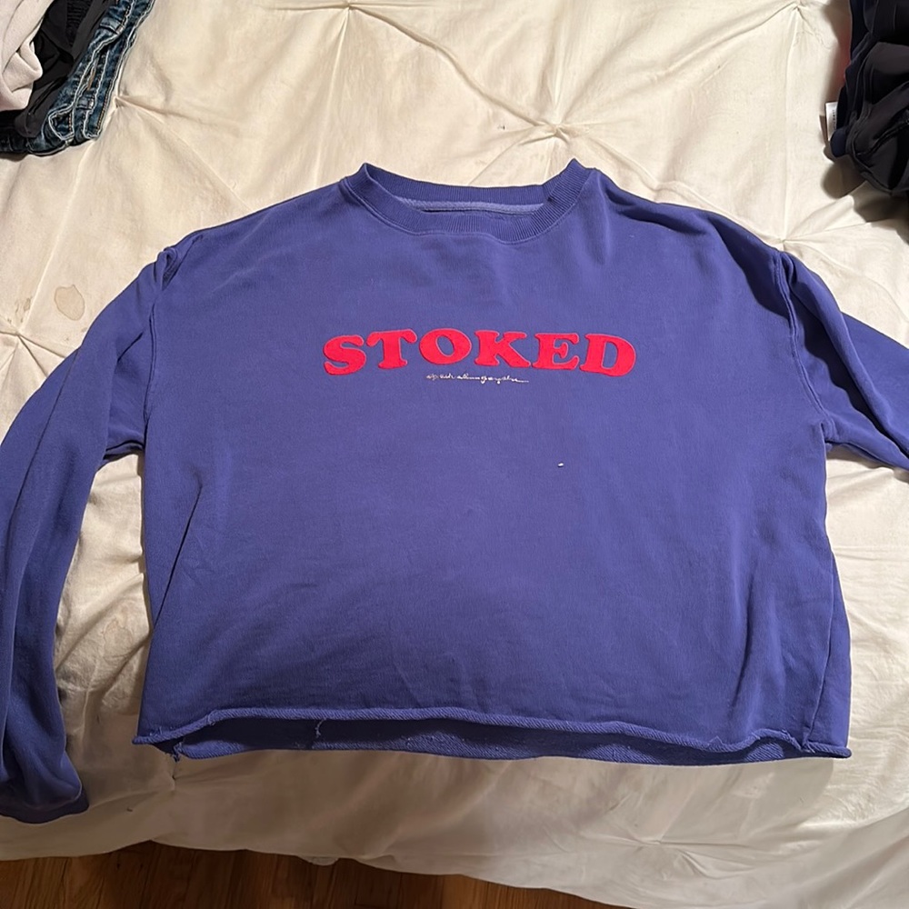 Spiritual Gangster cropped sweatshirt